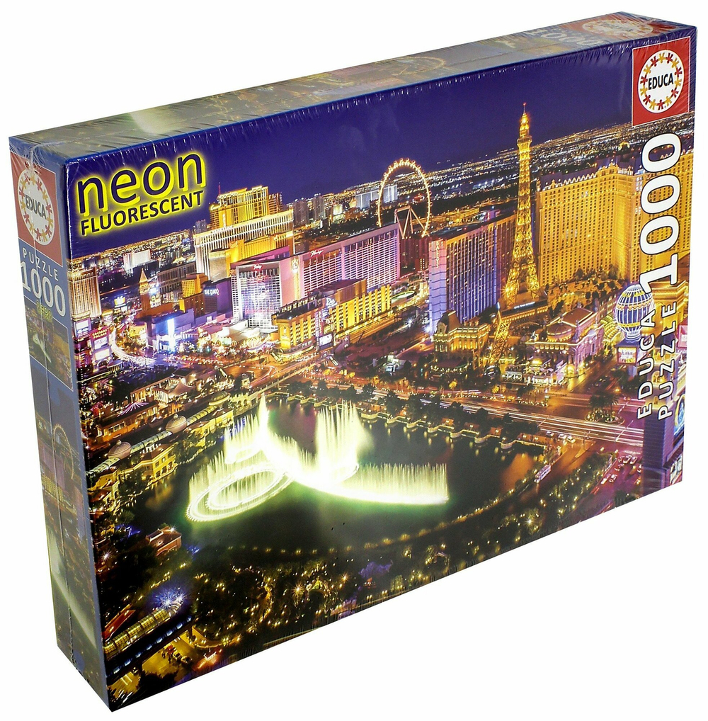 Пазл Educa "Лас-Вегас", 1000 деталей , арт.16761, Neon, от 12 лет