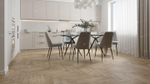 Каменно-полимерная плитка Alpine Floor Паркет лайт (Parquet Light) Дуб Ваниль селект ЭКО 13-3