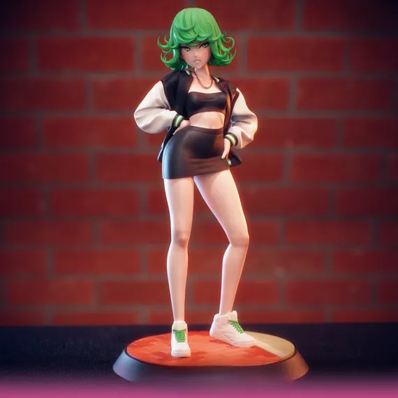 Tatsumaki street wear - One Punch Man