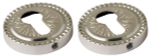 Накладка под цилиндр ET.R.CL55 (ET/CL) SILVER-925 серебро 925