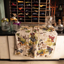 Скатерть 170x270 Tessitura Toscana Telerie Doucers Naturale