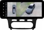 Магнитола для Ford Mondeo 4 2007-2010 (рамка чёрная) - Teyes LUX ONE 360 монитор 12.3" 2K QLED на Android 10, Быстрая, CarPlay, 4G SIM-слот, 4 камеры в комплекте