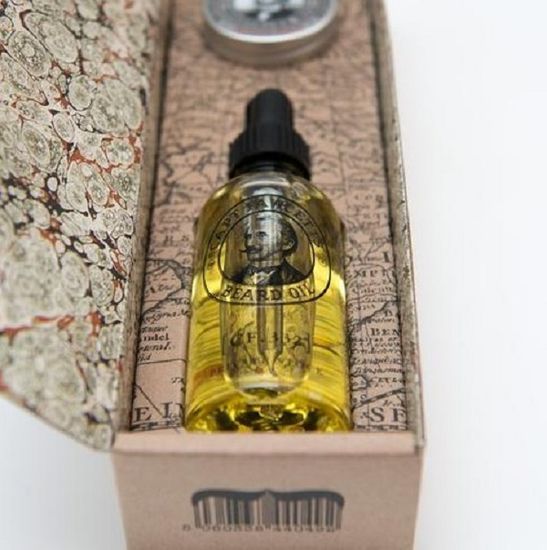 Подарочный набор Captain Fawcett's Private Stock Beard Oil & Moustache Wax