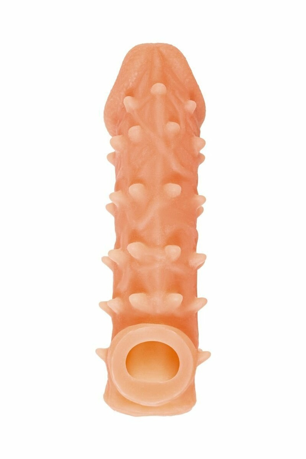 Насадка на пенис Cock Sleeve телесная с шипами KOKOS CS-005-S