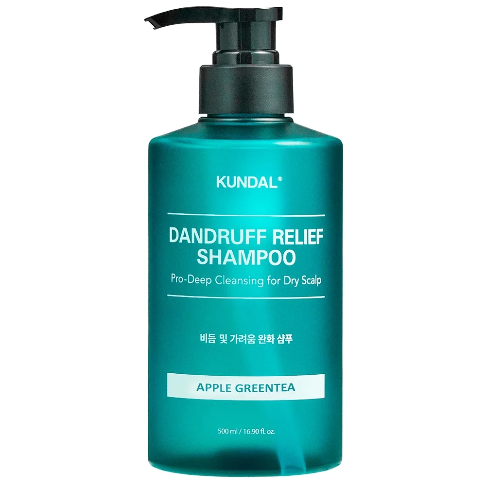Kundal Dandruff Relief Shampoo Apple Greentea Шампунь против перхоти