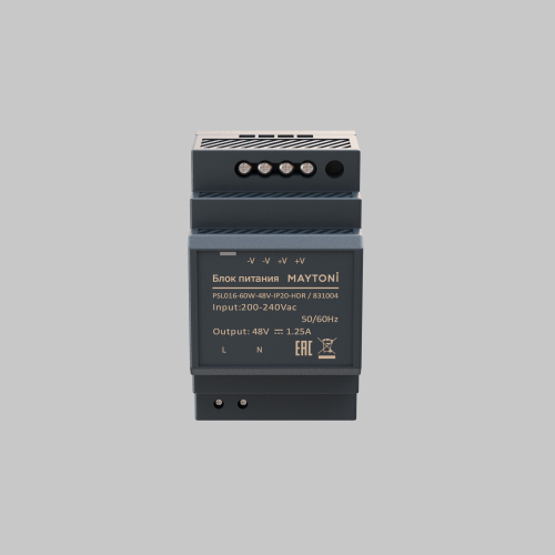 Блок питания Maytoni PSL016 48В 60Вт IP20 831004