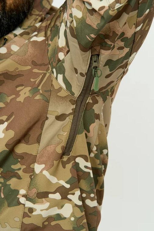 Костюм тактический утепленный Softshell Мультикам -softshell-multikam