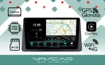 Магнитола для Opel Mokka 2012-2015 - Vaycar VA55-0235-2K на Android 13, Быстрая, 2K QLED, CarPlay, 4G SIM-слот