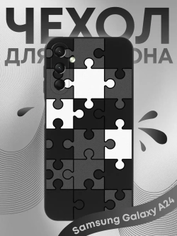 Чехол на Samsung A24 с принтом