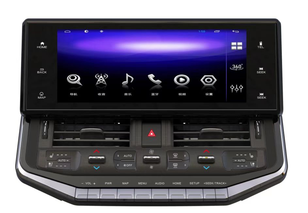 Установочный комплект для TOYOTA Land Cruiser 300 2021+ low  KUBERG ZH-T1219