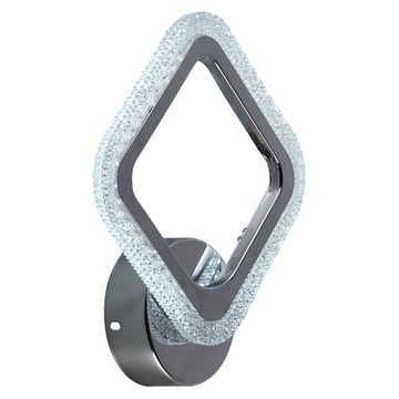 Светодиодный накладной светильник 16W 3000К-6000К 8087/1W CHR NS хром Profit Light