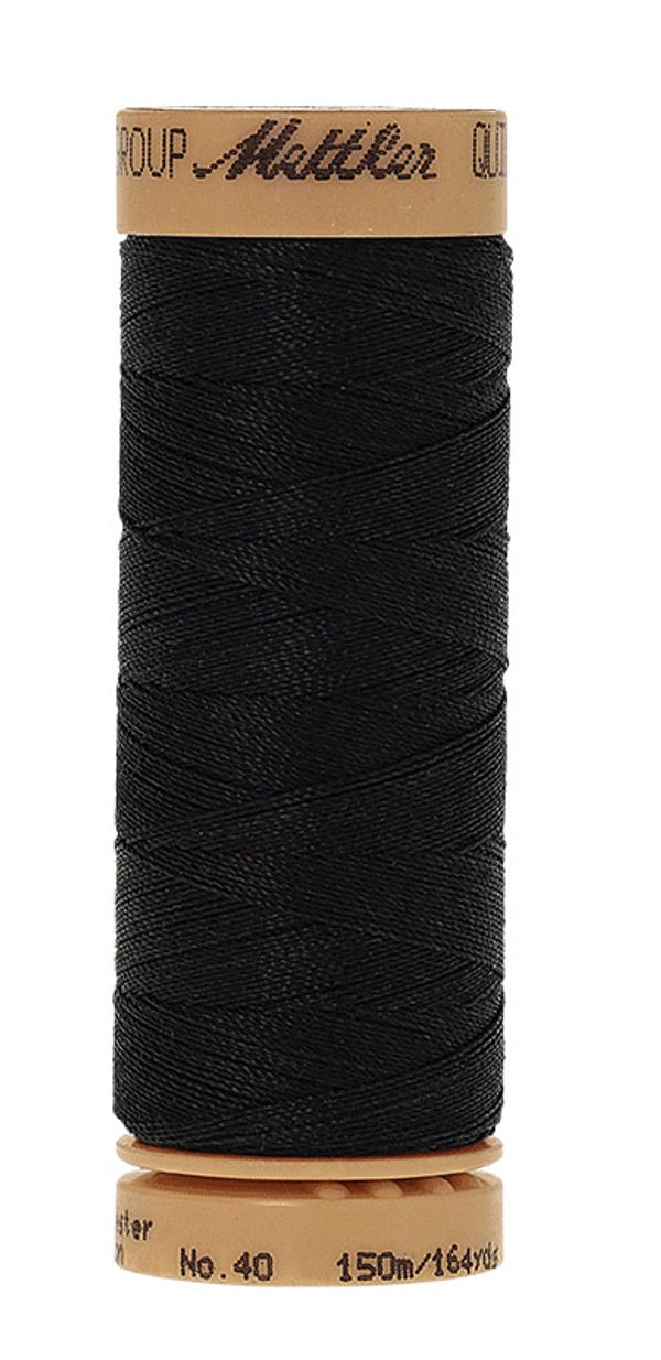 Нить вощеная Mettler Quilting Extra Stark 40 (150 м), 5 кат. | цв. 0003
