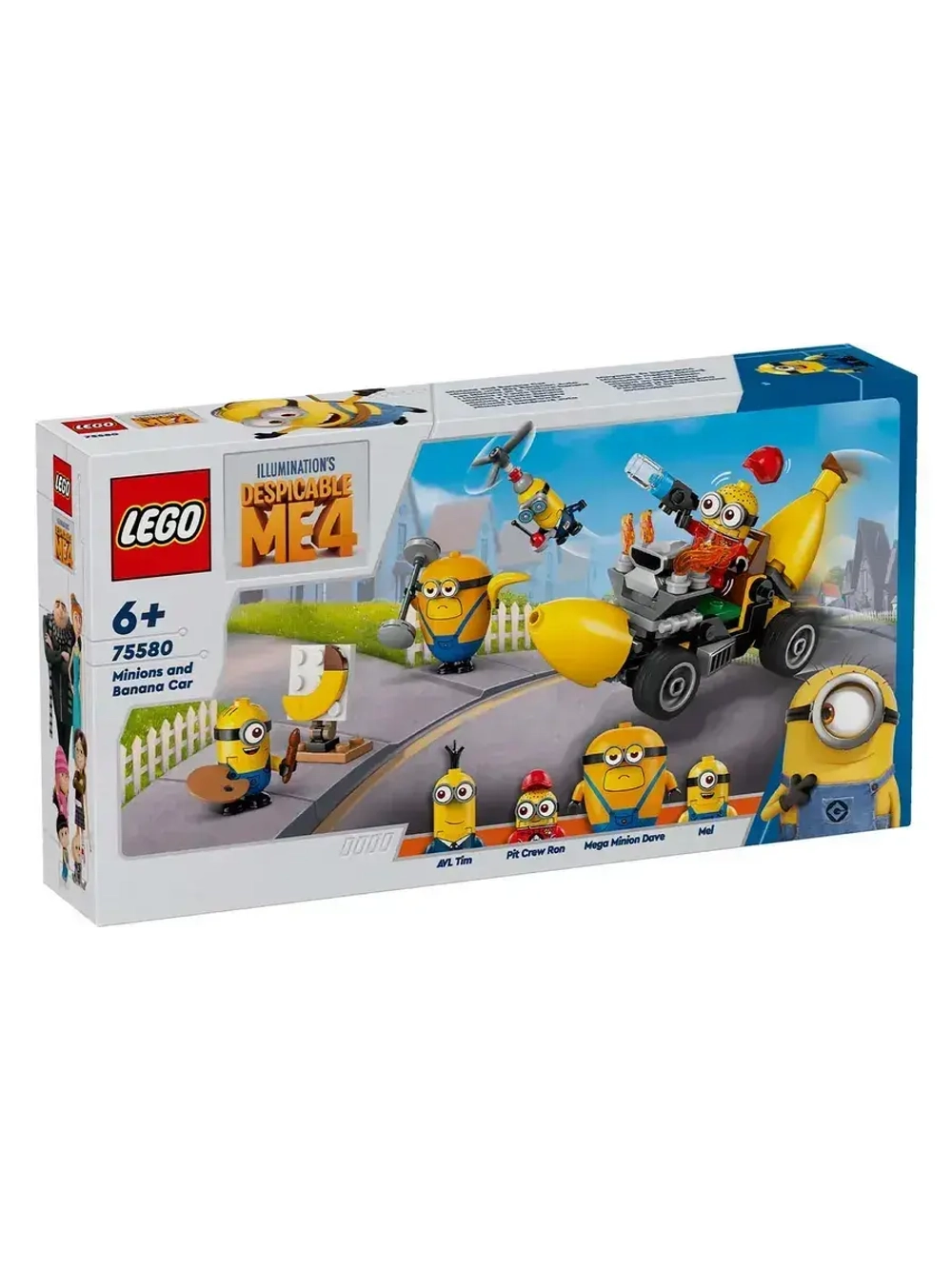 Конструктор LEGO Minions 75580 Миньоны и банановая машина
