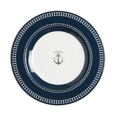 Тарелки небьющиеся десертные "Sailor Soul", 20,5 см, 6 шт (10262613)