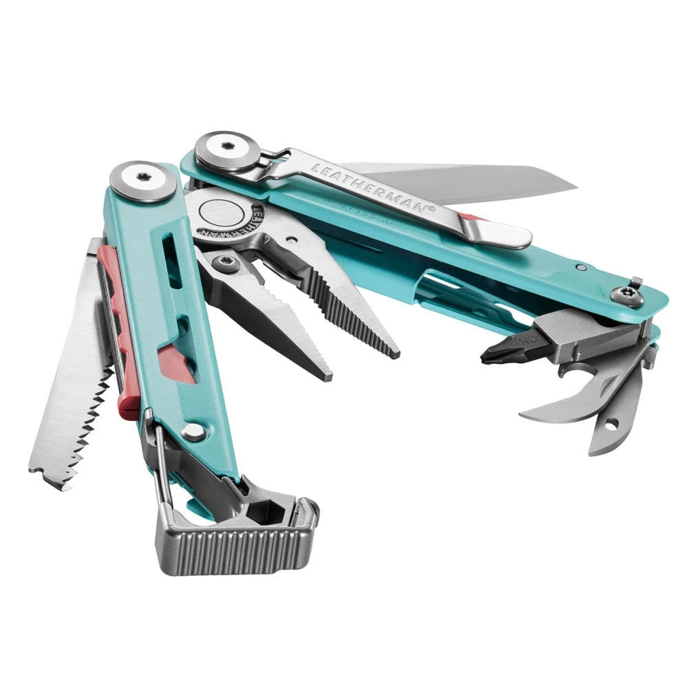 Мультитул LEATHERMAN Signal AQUA Silver