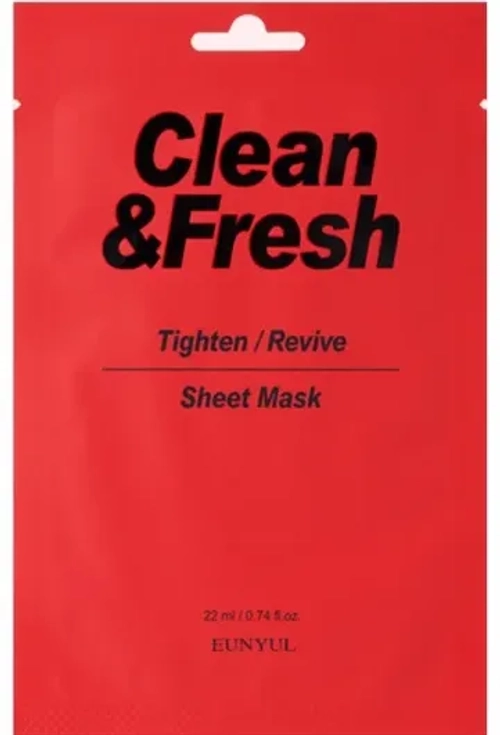 Eunyul Clean&Fresh Tighten/Revive Маска сужение пор/восстановление