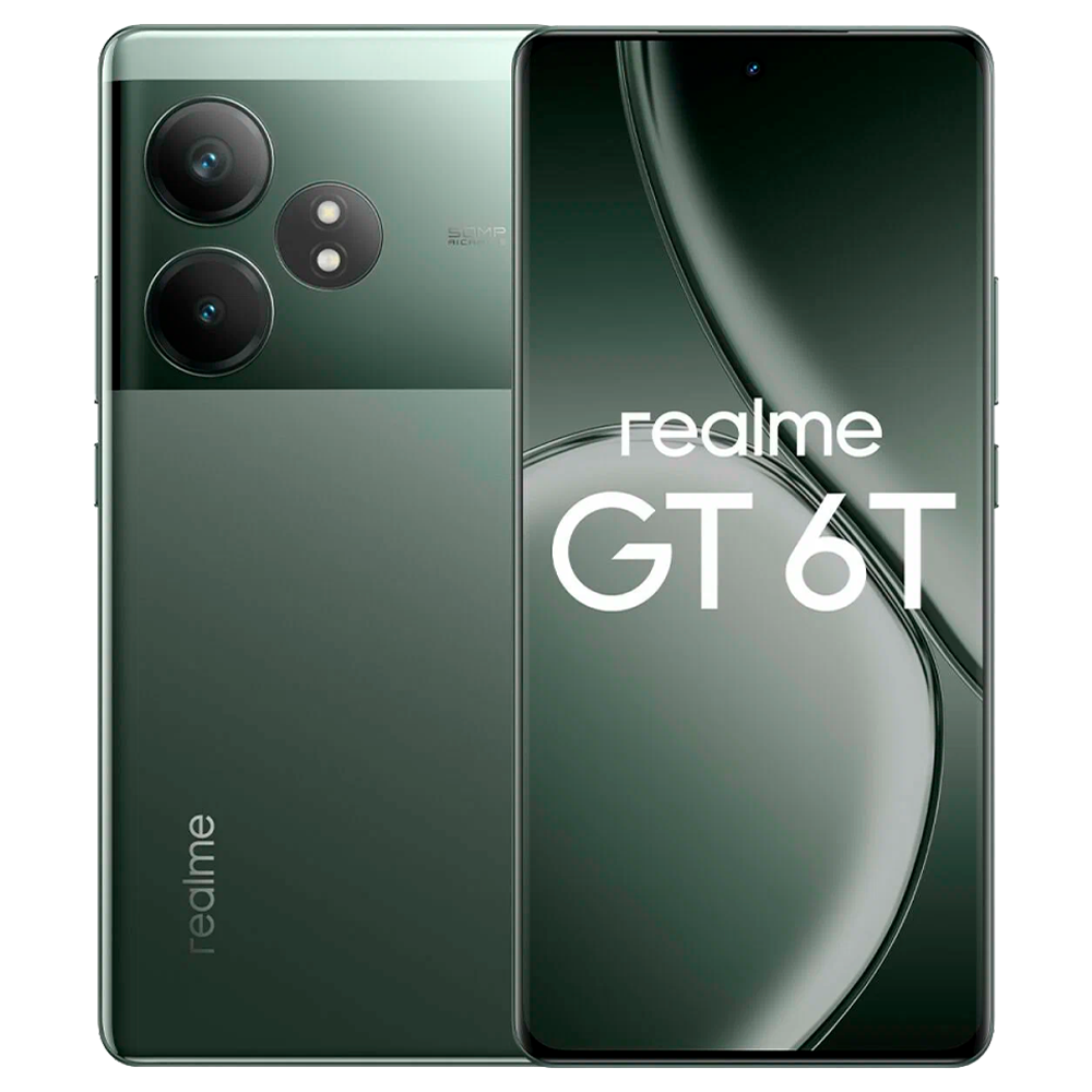 Смартфон Realme GT6T 8/256GB, Green (Зеленый туман)