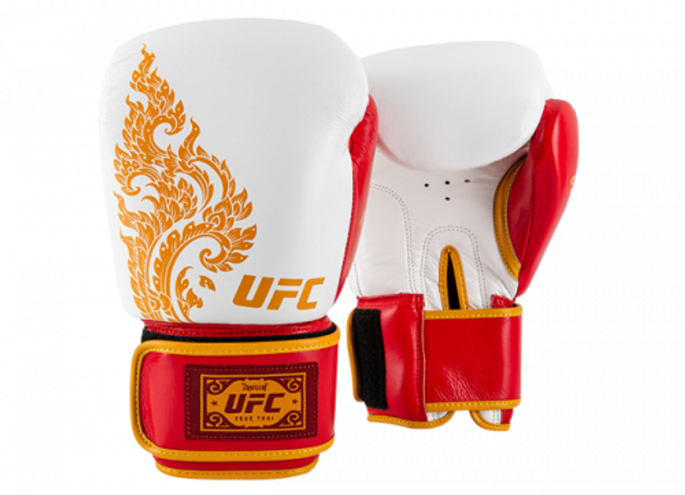 UFC Premium  True Thai белые/красные, размер 14Oz