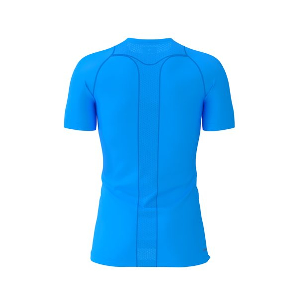 Компрессионное белье Evolution S/S Top — Photo blue