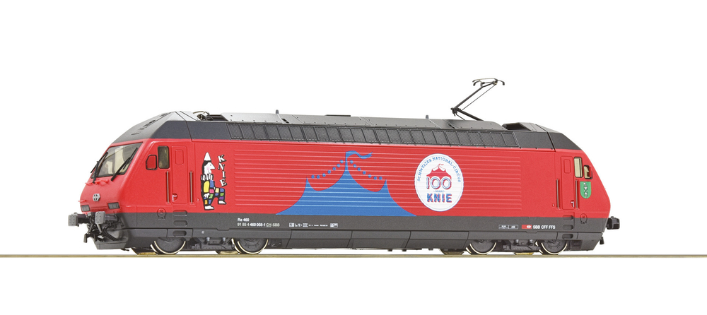 Электровоз BR 460 058-1 "Circus Knie", SBB, Vl