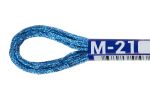 Мулине Gamma металлик, цв.М-21 синий, 12 мотков по 8 метров