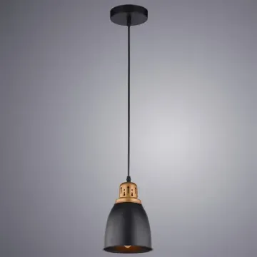 Подвесной светильник 1*E27 A4248SP-1BK черный Eurica Arte Lamp