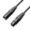 Adam Hall K4KMMF0500 - кабель микрофонный OOC XLR (F) - XLR (M), 2 x 0.22 мм2, 5.0 м, черный