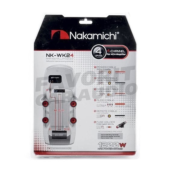 Комплект подкл. Nakamichi NK-WK24