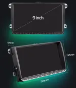Магнитола для Volkswagen T5, T6, Tiguan, Passat, Polo, Jetta, Amarok, Golf и др., Skoda Fabia, Rapid - Teyes CC4 монитор 9" QLED на Android 14, Быстрейшая, Snapdragon 680, DSP, CarPlay, 4G SIM-слот