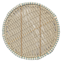 Корзина плетеная Tkano Dholak Mint Ethnic tk24-st_ba0035