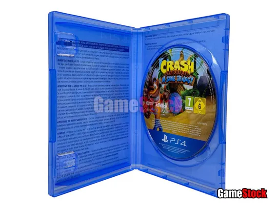 PS4 Crash Bandicoot NSane Trilogy (Б/У, Английская версия, CUSA-11870)