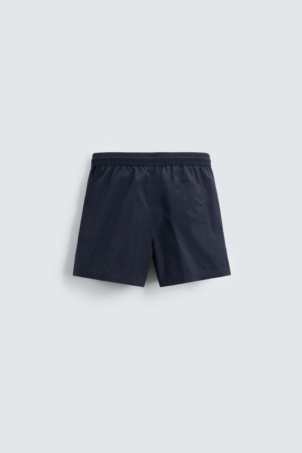 ZARA БАЗОВЫЕ ПЛАВКИ СРЕДНЕЙ ДЛИНЫ, МОРСКОЙ СИНИЙ