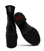 Кожаные ботильоны kris heelbt90 ltly HUGO - черный(50504745)