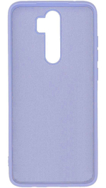 Мягкий Soft Touch чехол из силикона для XIAOMI REDMI NOTE 8 PRO с бархатной подкладкой