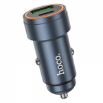 Автомобильное зарядное устройство Hoco Z57A PD30W+QC3.0 (grey)