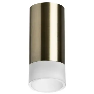 Точечный накладной светильник 1*GU10 R43131 бронза/матовый Rullo Lightstar