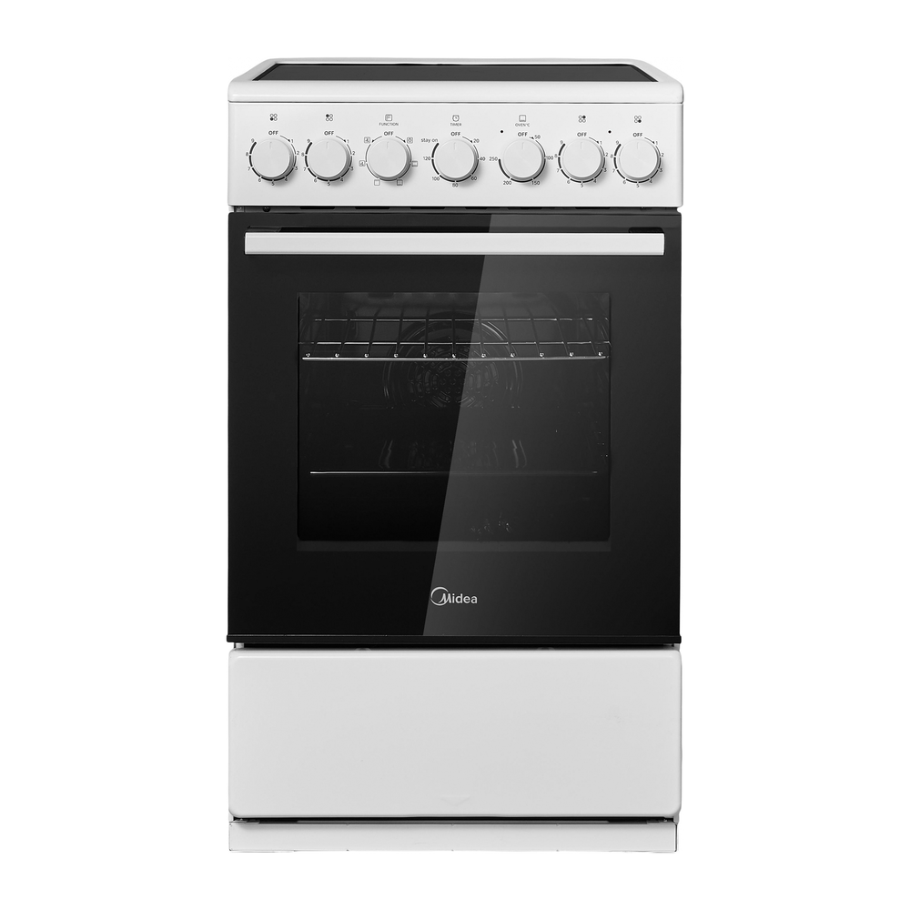 Плита электрическая Midea MFO-M4E20T6E (WH)