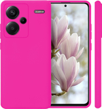 Мягкий Soft Touch чехол из силикона для XIAOMI REDMI NOTE 13 PRO PLUS с бархатной подкладкой