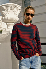 ФУТБОЛКА В ПОЛОСКУ — ZARA
