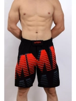 Шорты мужские спортивные для мма mma с разрезами