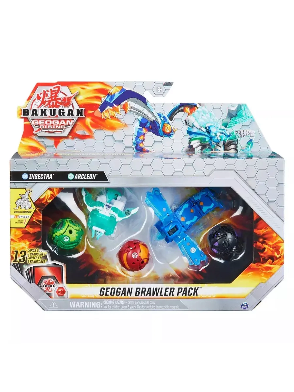 Набор игрушка трансформер Бакуган Geogan Brawler Pack