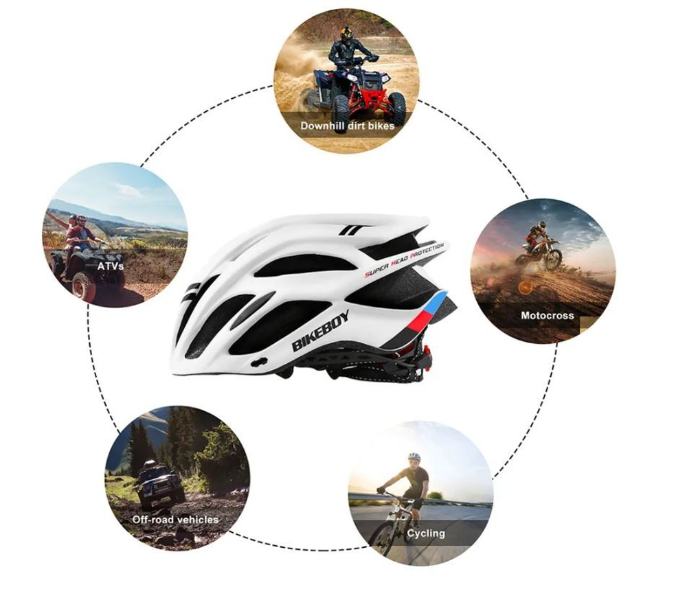 Велосипедный шлем Bikeboy для взрослых, регулируемый с венти