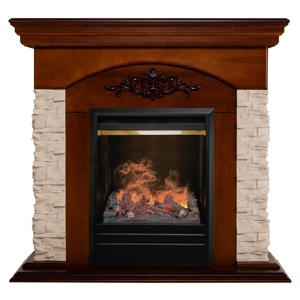 Каминокомплект Real Flame Neapolis NT с очагом 3D Olympic