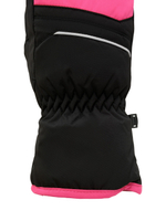Варежки REUSCH Alan Junior Mitten Black/Pink Glo (inch (дюйм):6,5)