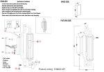 Бра Crystal Lux TOMAS AP1 BRASS 3672/401