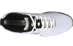 Мужские кроссовки теннисные Lotto Mirage 300 III SPD - all white/all black
