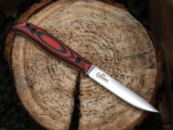 Туристический нож Companero AUS-10Co (Cryo) Black-Red G10