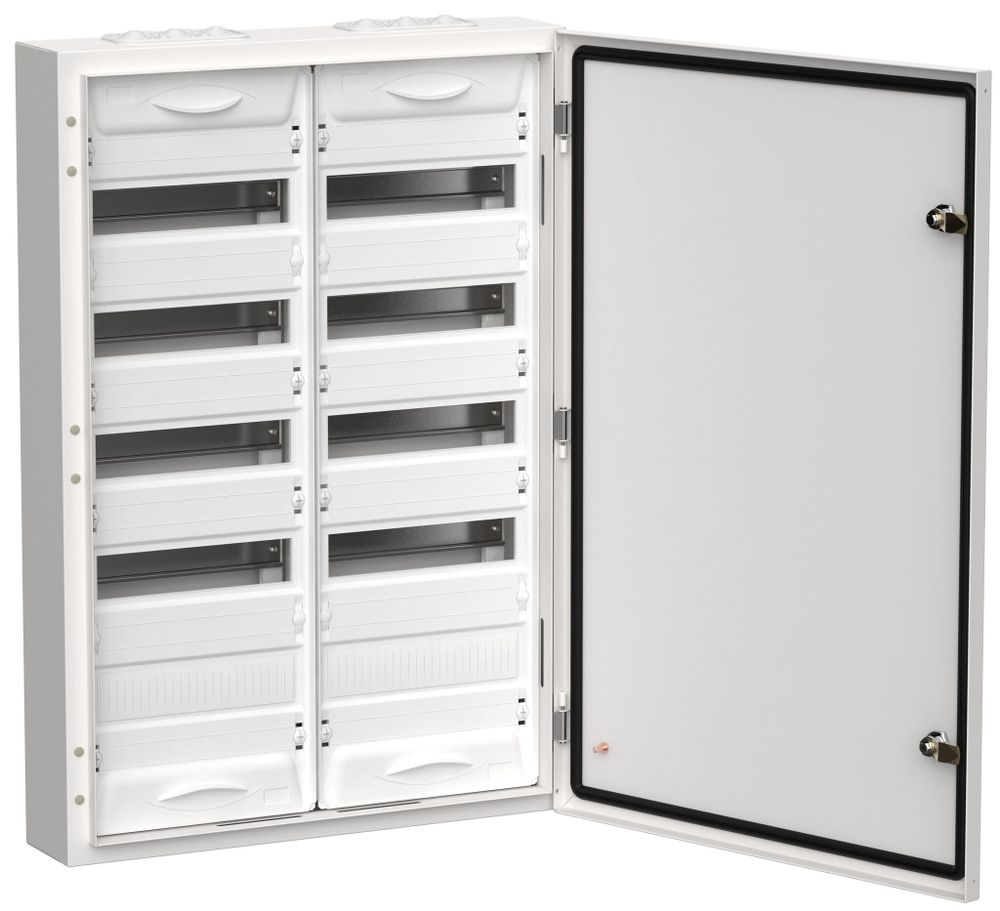 Корпус металлический ЩРН-120 (2х60) 835х570х140мм IP54 белый (одна дверь) TITAN IEK Корпус металлический ЩРН-120 (2х60) 835х570х140мм IP54 белый (одна дверь) TITAN IEK