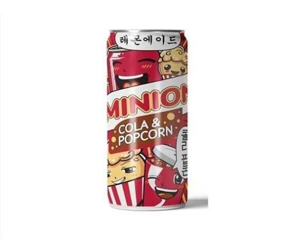 Напиток газ MINION COLA POPCORN 0,33л