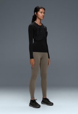 Oysho Футболка seamless base layers, черный